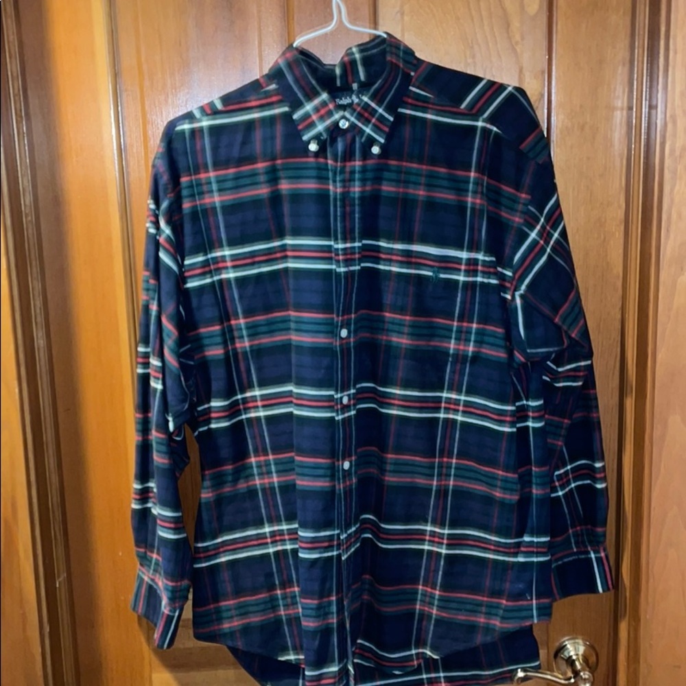 Polo button down L